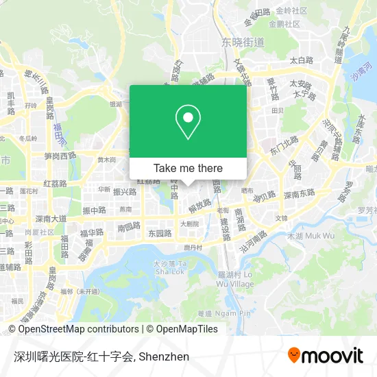 深圳曙光医院-红十字会 map