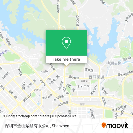 深圳市金山聚酯有限公司 map