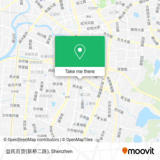 益民百货(新桥二路) map