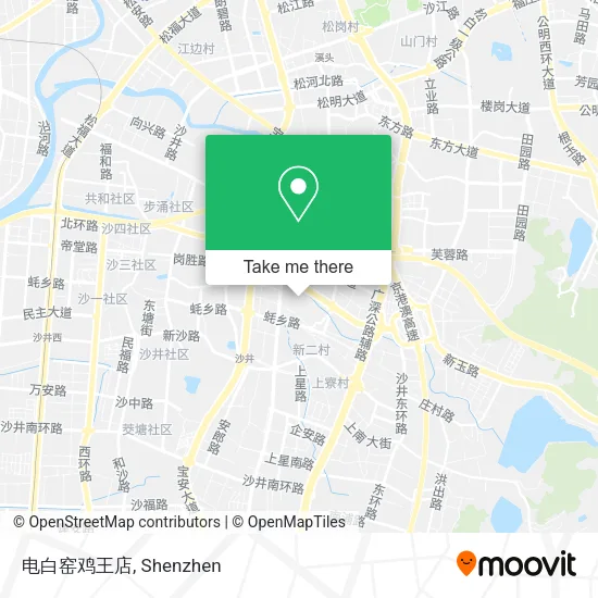 电白窑鸡王店 map