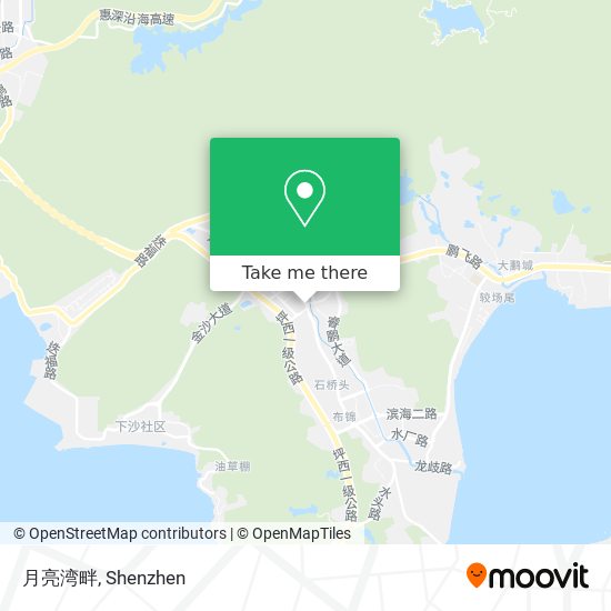 月亮湾畔 map