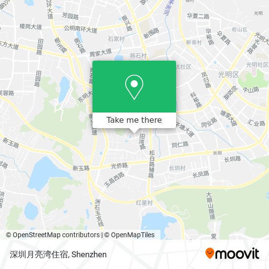 深圳月亮湾住宿 map