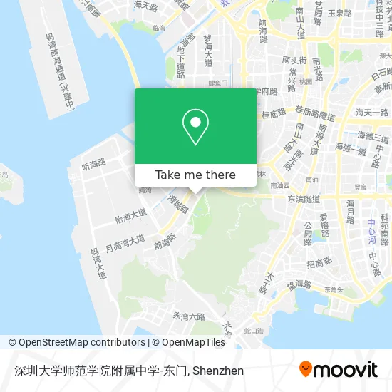深圳大学师范学院附属中学-东门 map