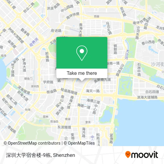 深圳大学宿舍楼-9栋 map