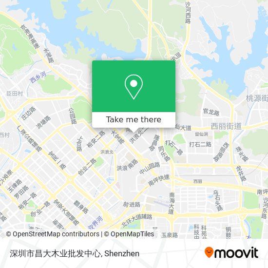 深圳市昌大木业批发中心 map