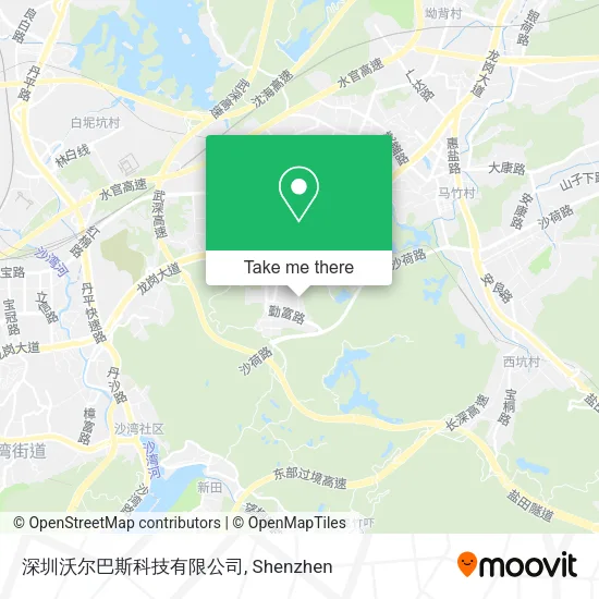 深圳沃尔巴斯科技有限公司 map