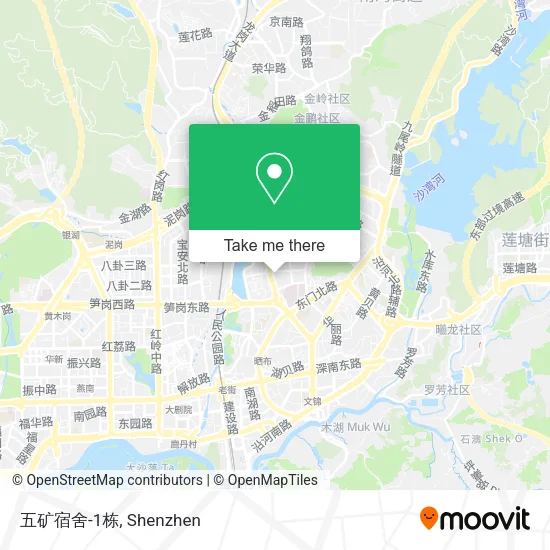 五矿宿舍-1栋 map