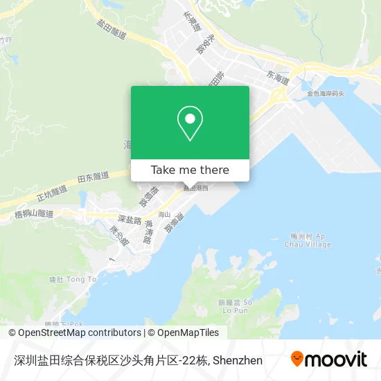 深圳盐田综合保税区沙头角片区-22栋 map
