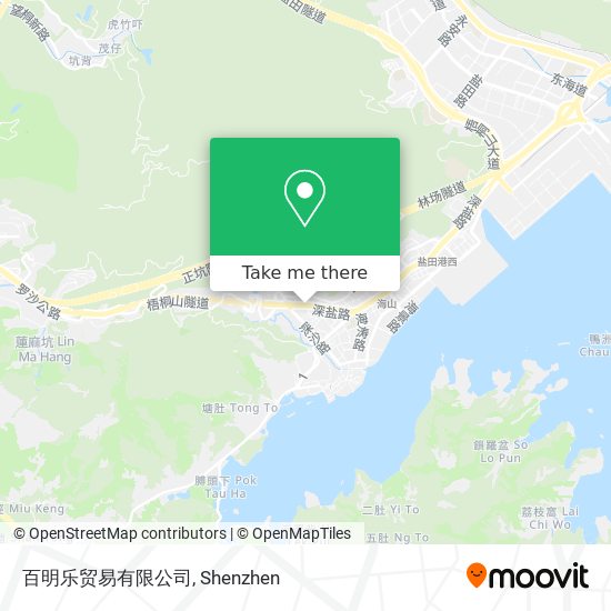 百明乐贸易有限公司 map