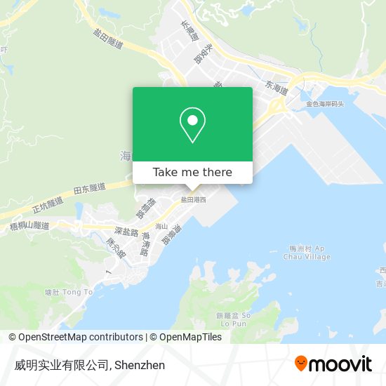 威明实业有限公司 map