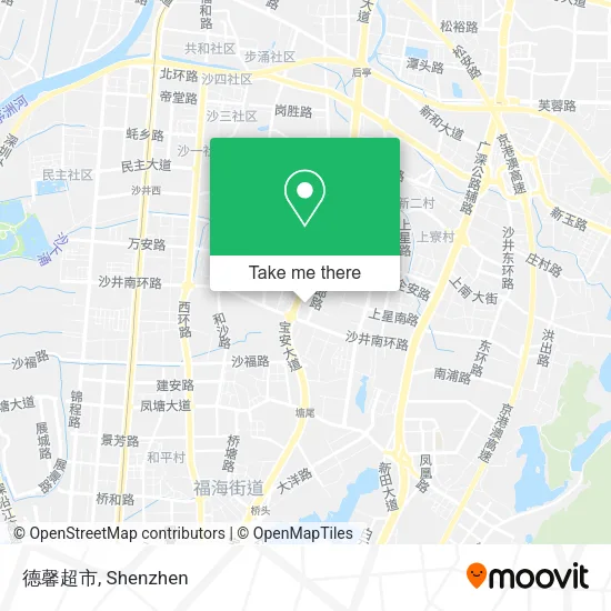 德馨超市 map