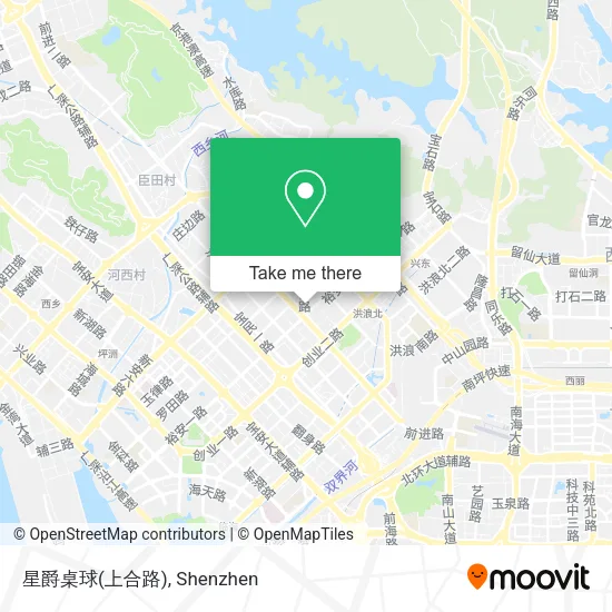 星爵桌球(上合路) map