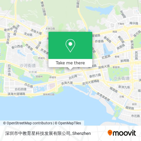 深圳市中教育星科技发展有限公司 map