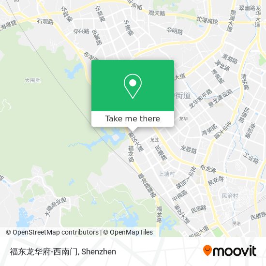 福东龙华府-西南门 map