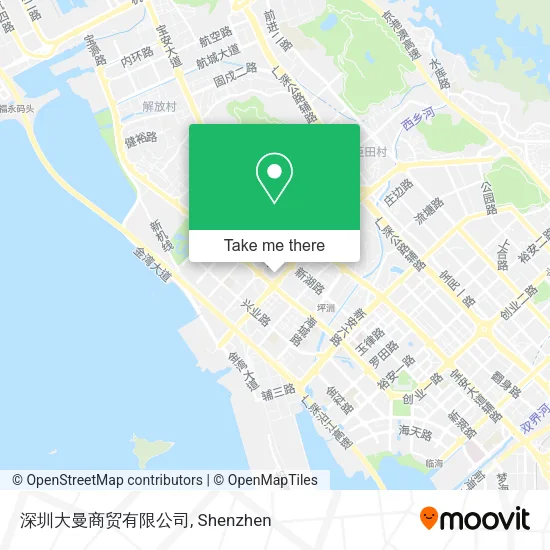 深圳大曼商贸有限公司 map