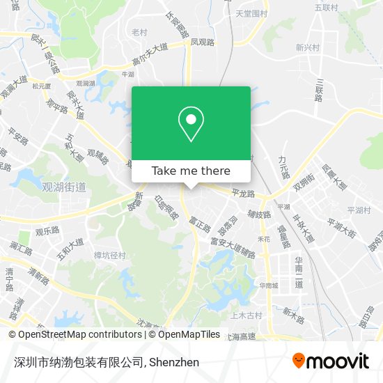 深圳市纳渤包装有限公司 map