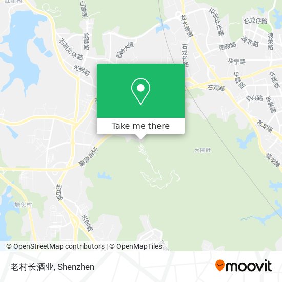 老村长酒业 map
