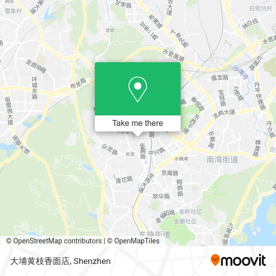 大埔黄枝香面店 map