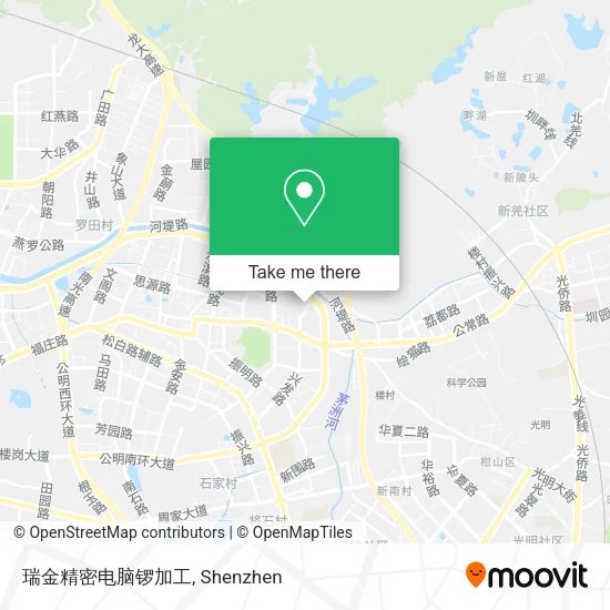 瑞金精密电脑锣加工 map