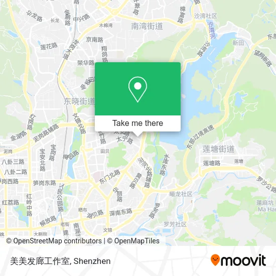 美美发廊工作室 map