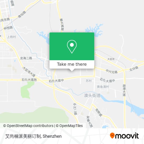 艾尚楠派美丽订制 map