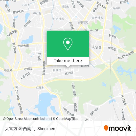 大富方圆-西南门 map