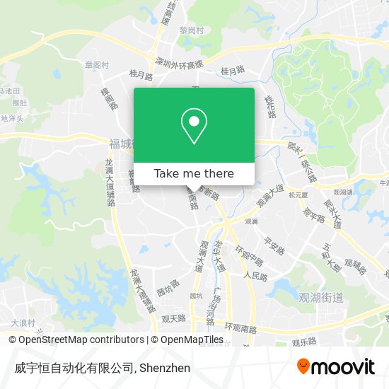 威宇恒自动化有限公司 map