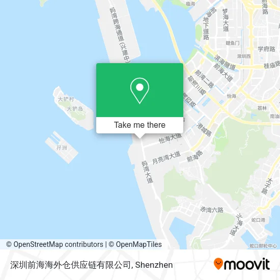 深圳前海海外仓供应链有限公司 map