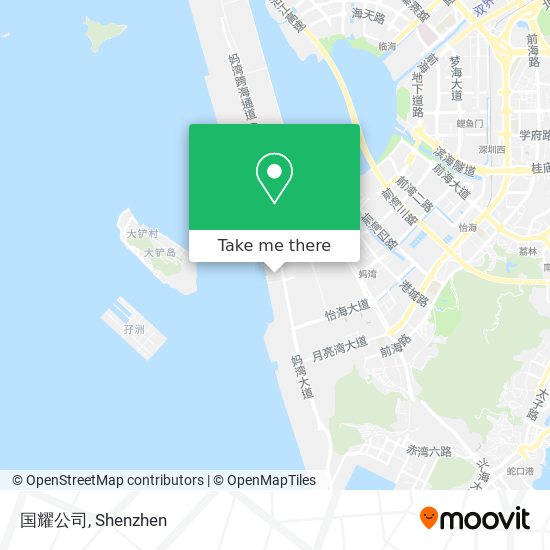国耀公司 map