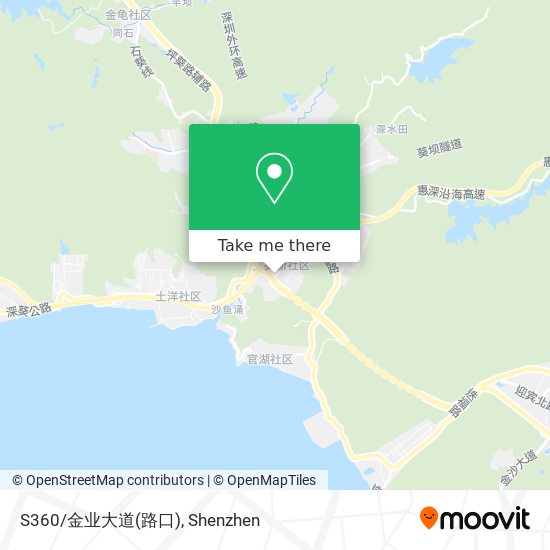 S360/金业大道(路口) map