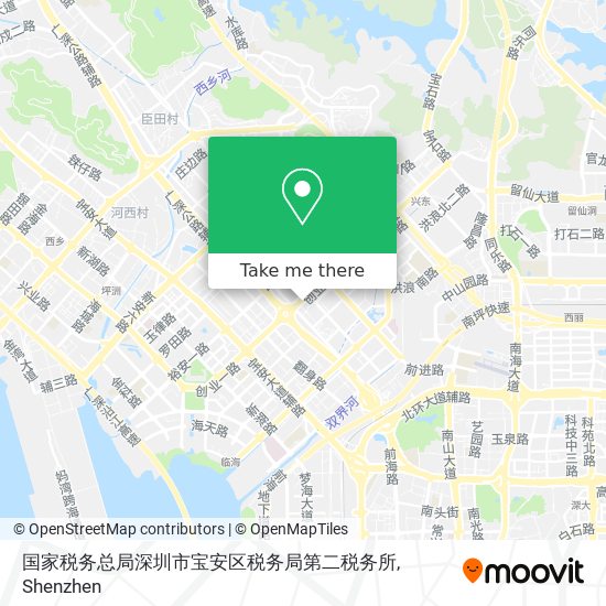 国家税务总局深圳市宝安区税务局第二税务所 map