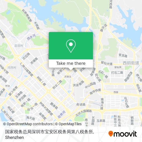 国家税务总局深圳市宝安区税务局第八税务所 map