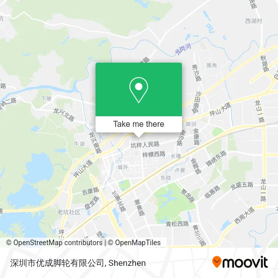 深圳市优成脚轮有限公司 map