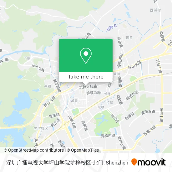 深圳广播电视大学坪山学院坑梓校区-北门 map