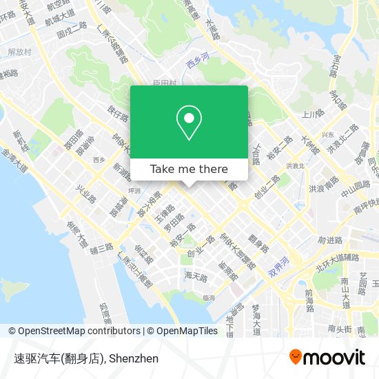 速驱汽车(翻身店) map