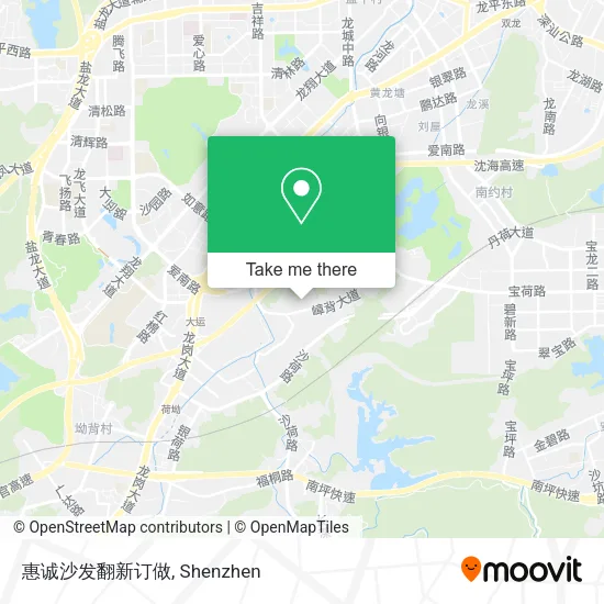 惠诚沙发翻新订做 map
