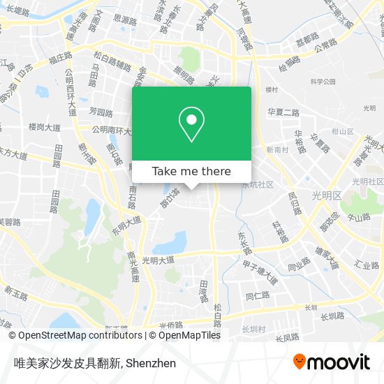 唯美家沙发皮具翻新 map