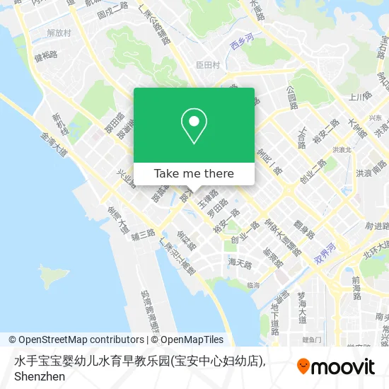 水手宝宝婴幼儿水育早教乐园(宝安中心妇幼店) map