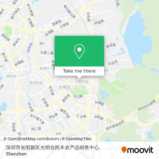 深圳市光明新区光明合民丰农产品销售中心 map