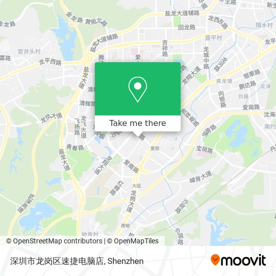 深圳市龙岗区速捷电脑店 map