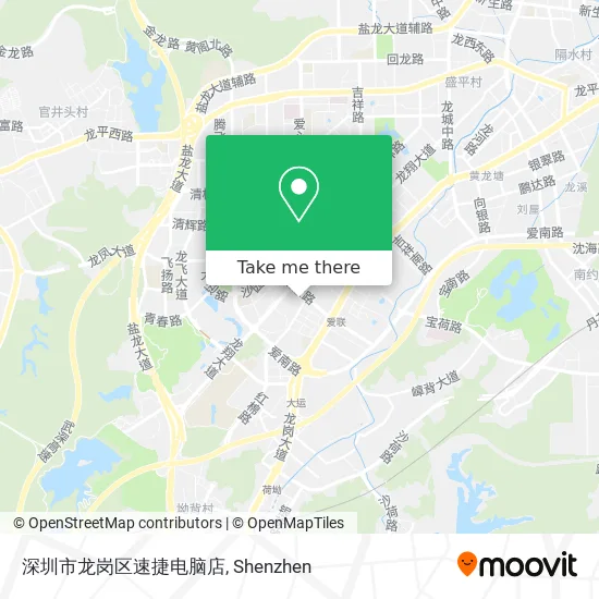 深圳市龙岗区速捷电脑店 map