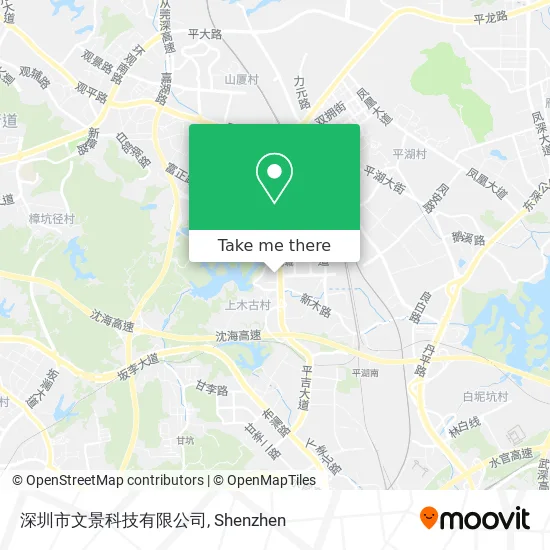 深圳市文景科技有限公司 map