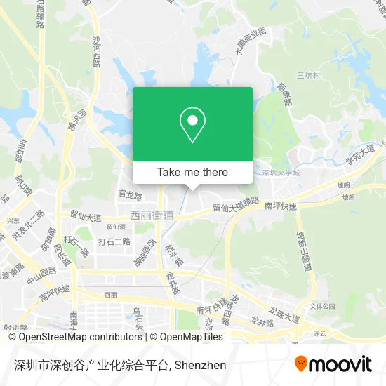 深圳市深创谷产业化综合平台 map