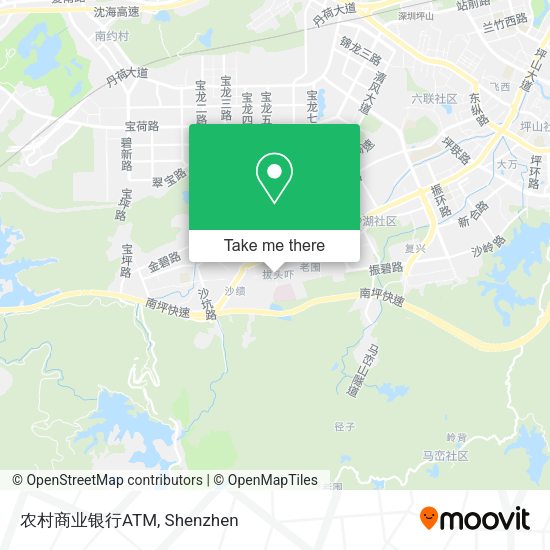 农村商业银行ATM map