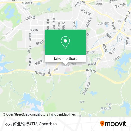 农村商业银行ATM map