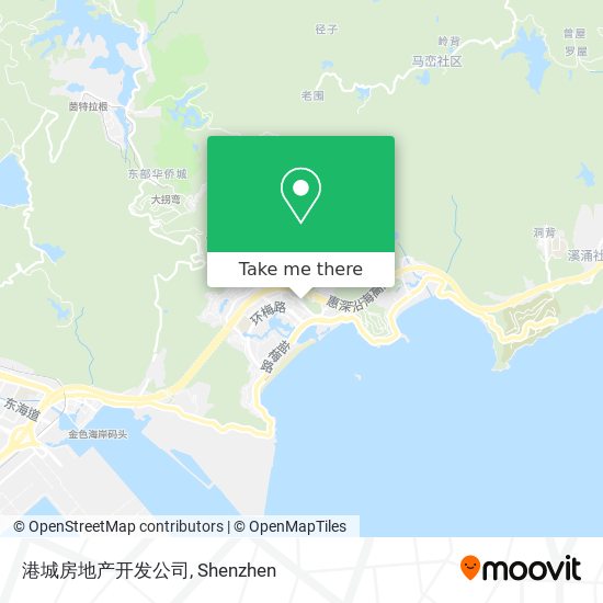 港城房地产开发公司 map