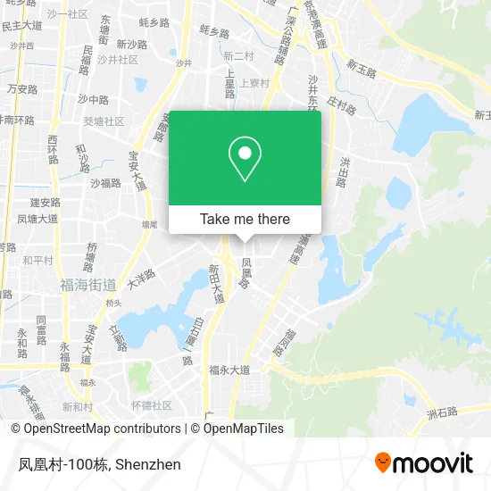 凤凰村-100栋 map