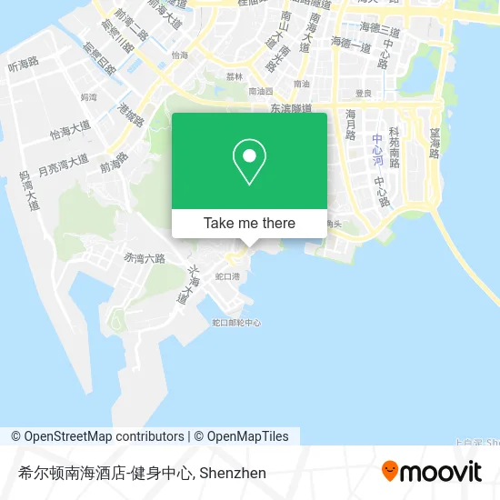 希尔顿南海酒店-健身中心 map