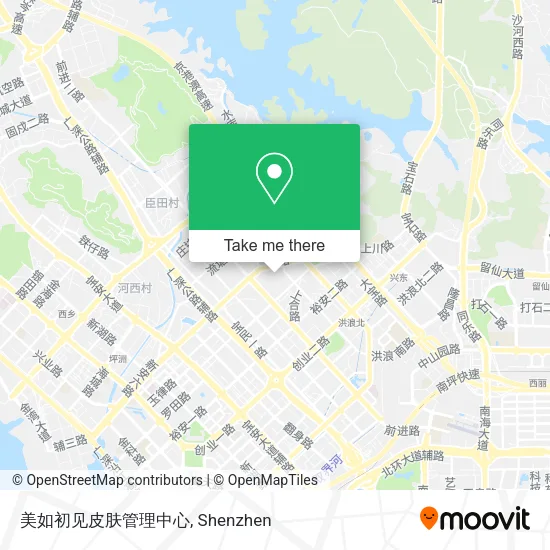 美如初见皮肤管理中心 map