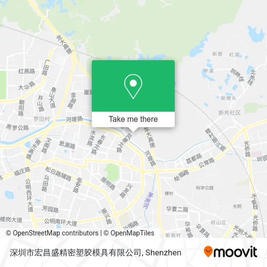 深圳市宏昌盛精密塑胶模具有限公司 map